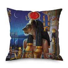 Ancient Egyptian Character Art Retro Cushion Cover 45×45cm Home Decoration Pillow Covers Office Car Decor