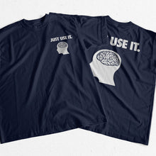 COOLMIND 100% cotton short sleeve men T shirt casual just use it funny o-neck tshirt loose men T-shirt tops tee shirts