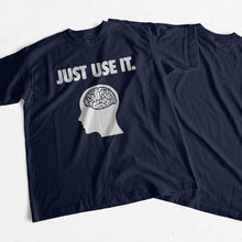 COOLMIND 100% cotton short sleeve men T shirt casual just use it funny o-neck tshirt loose men T-shirt tops tee shirts