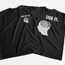 COOLMIND 100% cotton short sleeve men T shirt casual just use it funny o-neck tshirt loose men T-shirt tops tee shirts