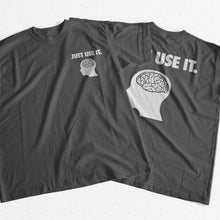 COOLMIND 100% cotton short sleeve men T shirt casual just use it funny o-neck tshirt loose men T-shirt tops tee shirts