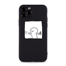Couple Phone Case for IPhone 6s 7 8 11 12 Plus Pro Mini X XS MAX XR SE Funny Cases Soft Silicone Fitted Shell Covers Accessories