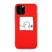 Couple Phone Case for IPhone 6s 7 8 11 12 Plus Pro Mini X XS MAX XR SE Funny Cases Soft Silicone Fitted Shell Covers Accessories