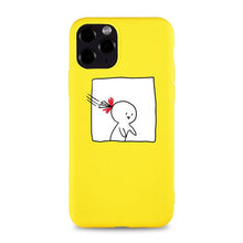 Couple Phone Case for IPhone 6s 7 8 11 12 Plus Pro Mini X XS MAX XR SE Funny Cases Soft Silicone Fitted Shell Covers Accessories