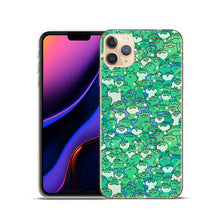 Cute Frogs Party Sad Pepe Phone Case For Apple iPhone 11 12 Pro XS Max X XR 6S 7 8 Plus 5S SE 2020 12Mini Coque Silicone Cover