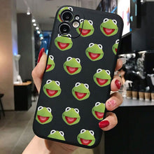 Funny Cute pet kermit The Frog Memes Phone Case For iPhone 13 pro 12 Pro 11 pro Max 6 6S 8 7 Plus X XR XS MAX TPU Silicone Cover