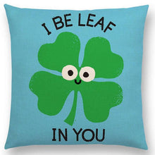 Funny Phrase Cartoon Cushion Cover Happy Days Beer Bread Boomerang Rainbow Cute Food Tool Book Sofa Throw Pillow Case
