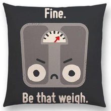 Funny Phrase Cartoon Cushion Cover Happy Days Beer Bread Boomerang Rainbow Cute Food Tool Book Sofa Throw Pillow Case