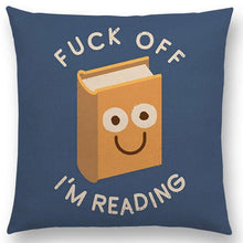 Funny Phrase Cartoon Cushion Cover Happy Days Beer Bread Boomerang Rainbow Cute Food Tool Book Sofa Throw Pillow Case