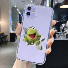 Funny kermit The Frog Memes Cute Phone Case For iPhone 12 Pro 11 pro MAX XR 6s 8 7 Plus X XS TPU Soft Case for iphone 13 pro max