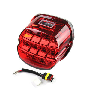 LED Brake Tail Light Motorcycle for FLSTF Night Train Touring Softail Sportster Road King Electra Road Glide