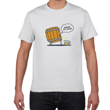 THIS GUY NEEDS A BEER summer cotton t shirt men Fishing Beer Living The Dream Fisherman Printing Tshirt Funny Gift Tees Shirt