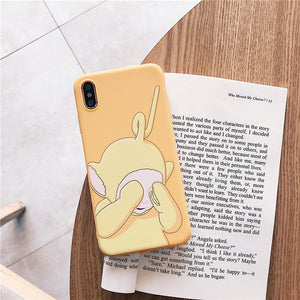 hot Cartoon UK Cute Teletubbies case for iphone 13 12 11 Pro X XR XS MAX 7 8 plus Dipsy Laa Po Candy Colorful silicon soft Cover