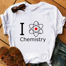tshirt Women kawaii Chemistry is awesome printed funny graphic tees women harajuku summer white t shirt Female Tee Tops